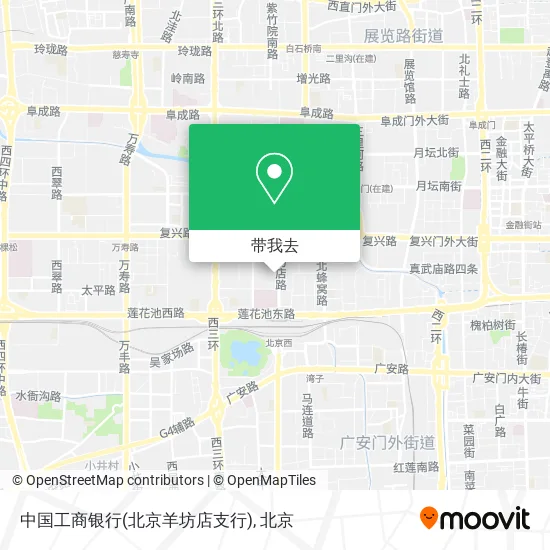 中国工商银行(北京羊坊店支行)地图