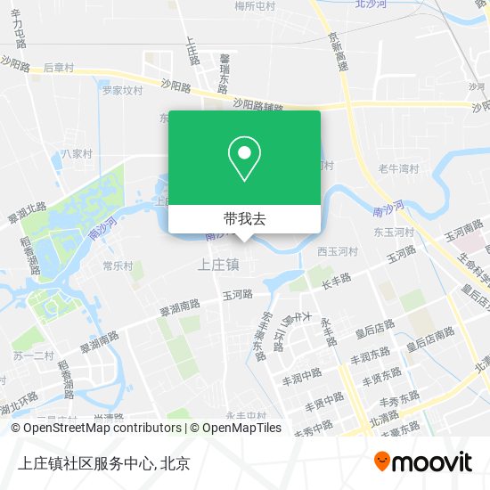上庄镇社区服务中心地图