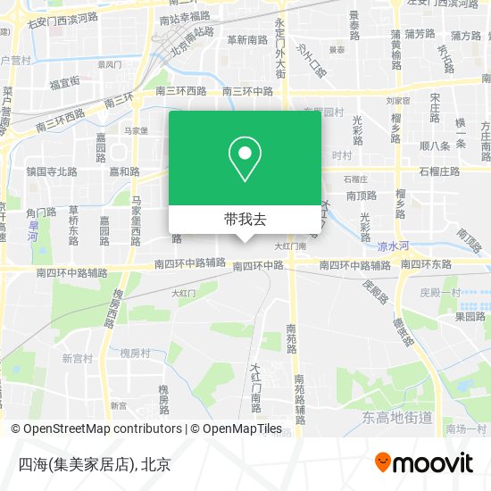 四海(集美家居店)地图