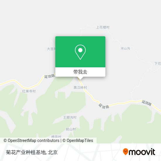 菊花产业种植基地地图