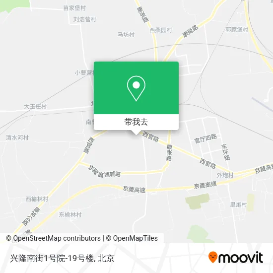 兴隆南街1号院-19号楼地图