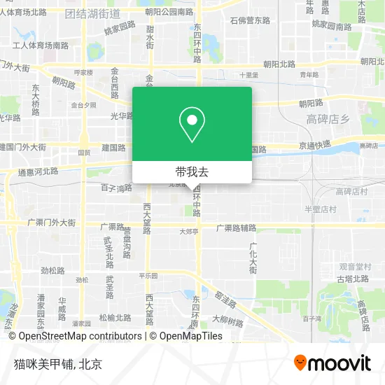 猫咪美甲铺地图