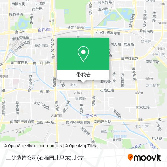 三优装饰公司(石榴园北里东)地图