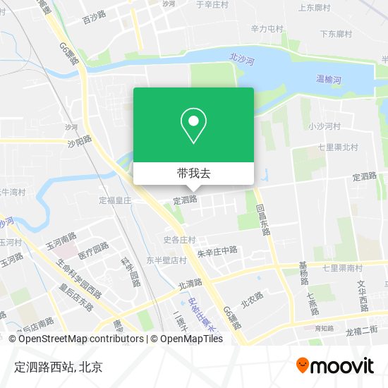 定泗路西站地图