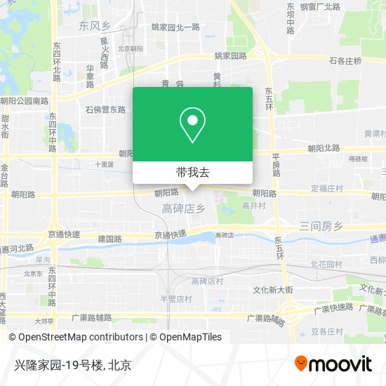 兴隆家园-19号楼地图