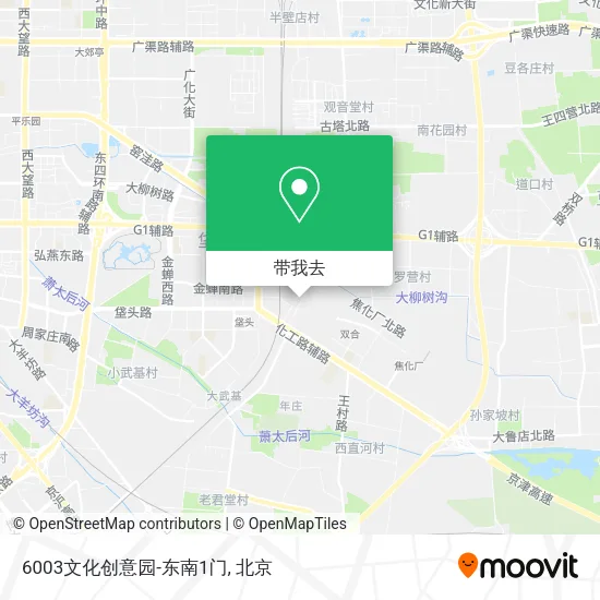 6003文化创意园-东南1门地图