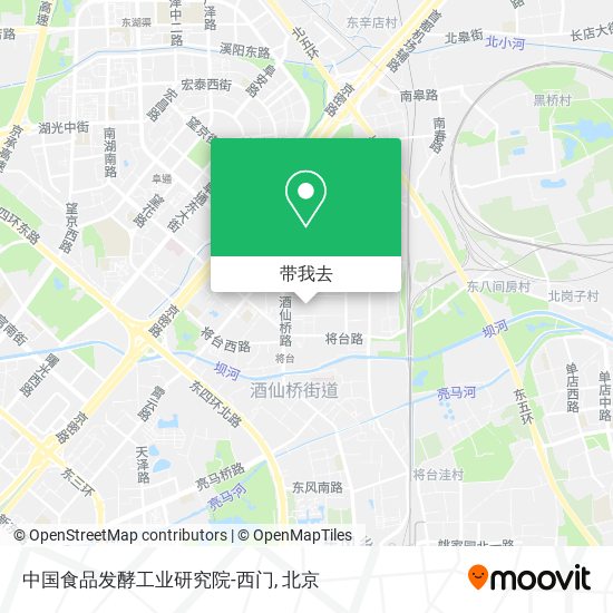 中国食品发酵工业研究院-西门地图