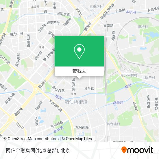 网信金融集团(北京总部)地图