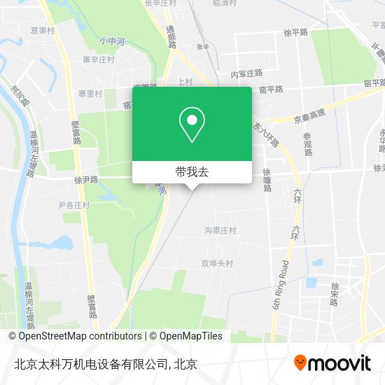 北京太科万机电设备有限公司地图