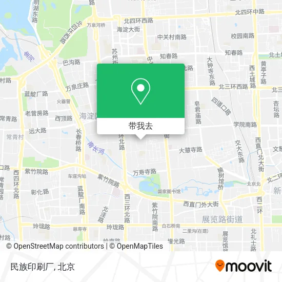民族印刷厂地图