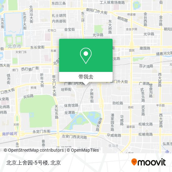 北京上舍园-5号楼地图