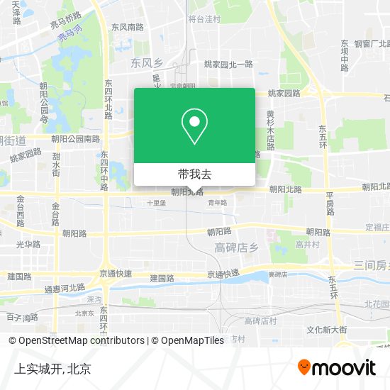上实城开地图