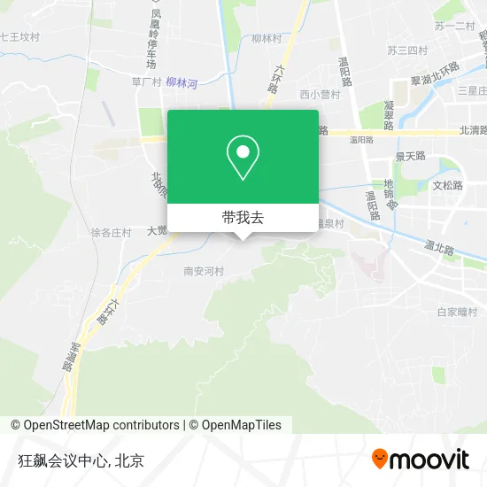狂飙会议中心地图