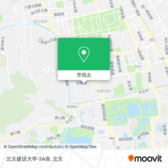 北京建设大学-3A座地图