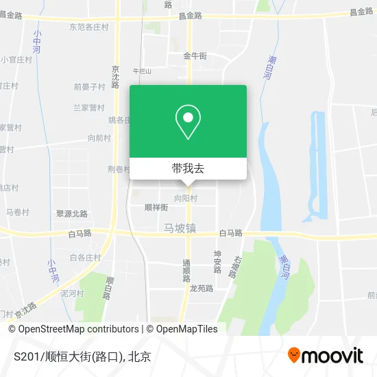 S201/顺恒大街(路口)地图