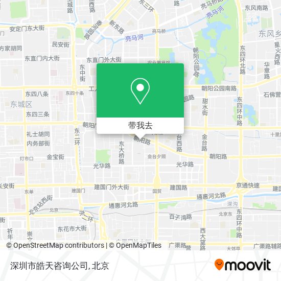 深圳市皓天咨询公司地图