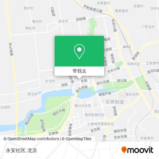 永安社区地图