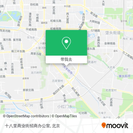 十八里商业街招商办公室地图
