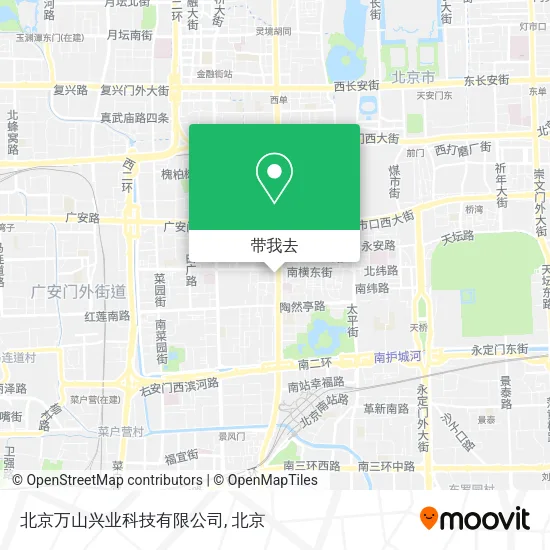 北京万山兴业科技有限公司地图