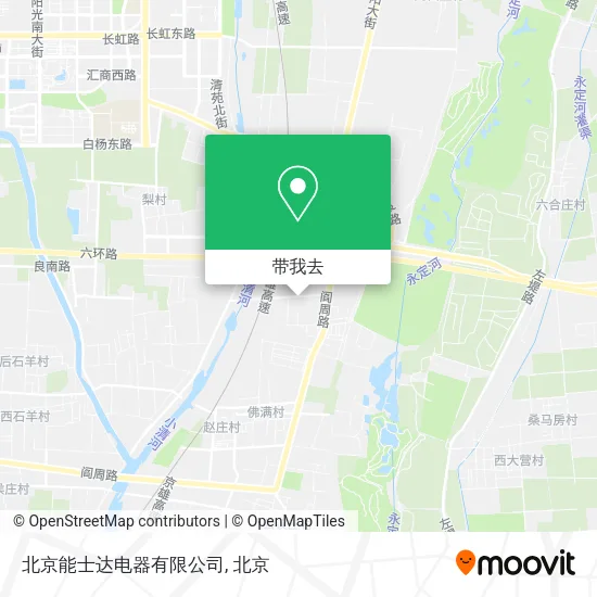 北京能士达电器有限公司地图