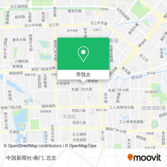 中国新闻社-南门地图