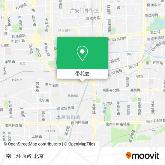 南三环西路地图