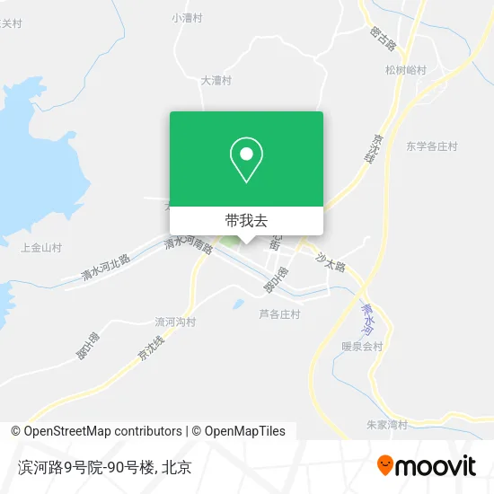 滨河路9号院-90号楼地图