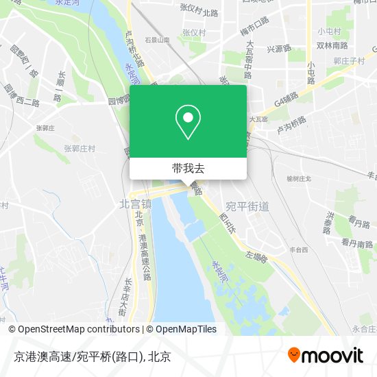 京港澳高速/宛平桥(路口)地图