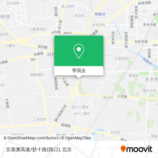 京港澳高速/炒十路(路口)地图