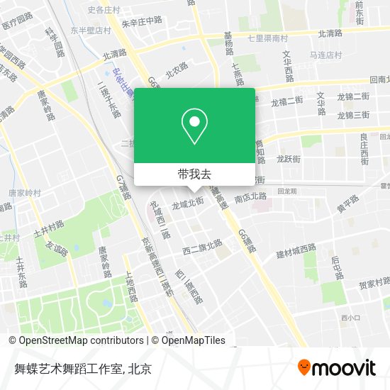 舞蝶艺术舞蹈工作室地图