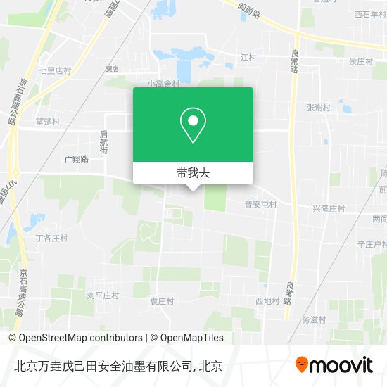 北京万垚戊己田安全油墨有限公司地图