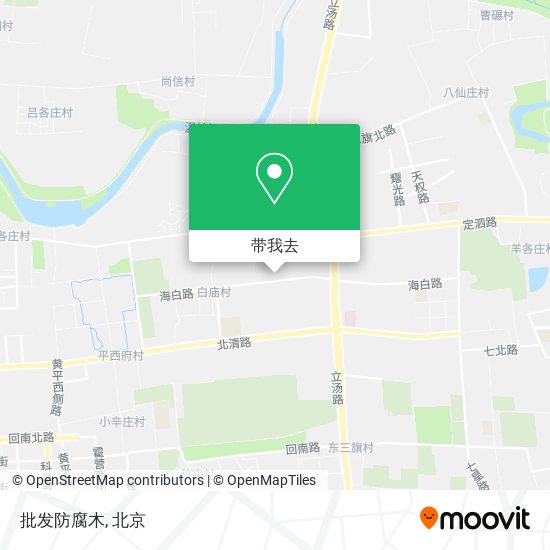 批发防腐木地图