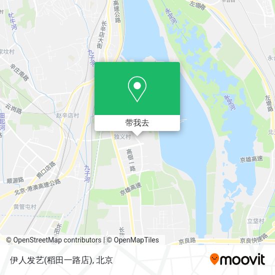 伊人发艺(稻田一路店)地图