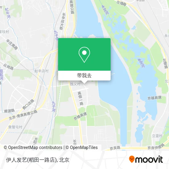 伊人发艺(稻田一路店)地图