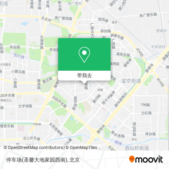 停车场(圣馨大地家园西南)地图