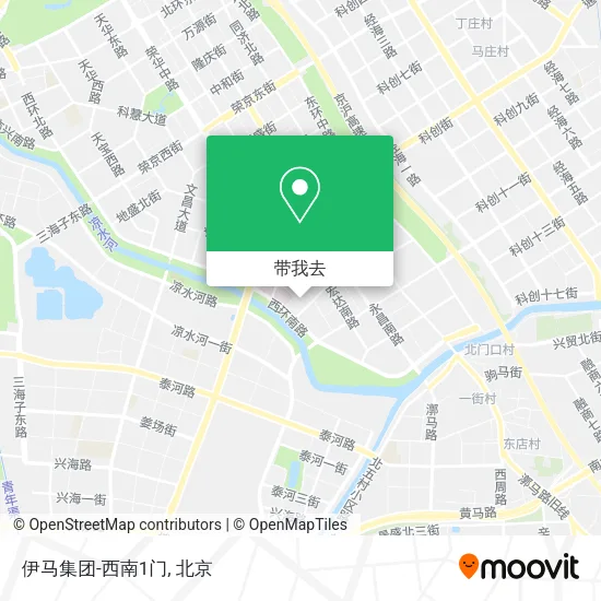 伊马集团-西南1门地图