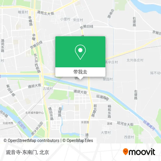 观音寺-东南门地图