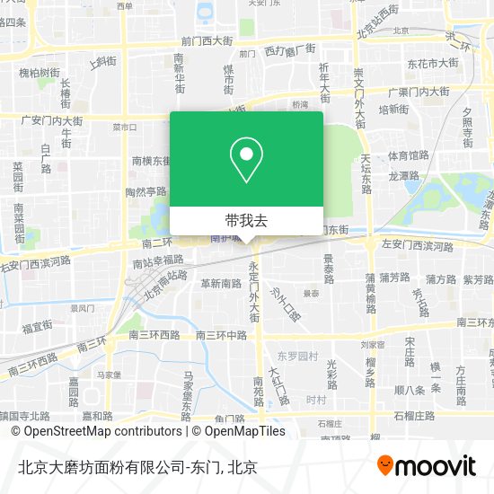 北京大磨坊面粉有限公司-东门地图