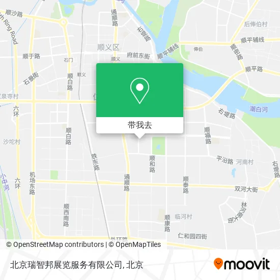 北京瑞智邦展览服务有限公司地图