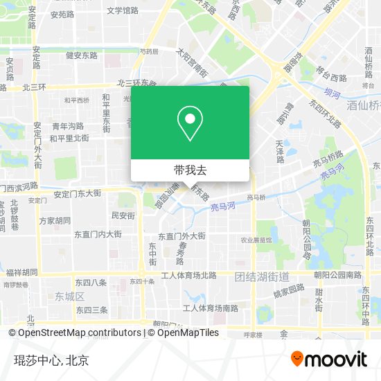 琨莎中心地图