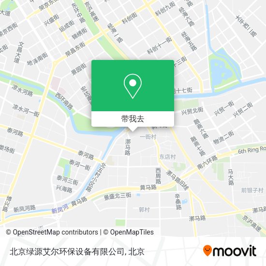 北京绿源艾尔环保设备有限公司地图