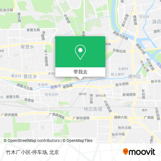 竹木厂小区-停车场地图