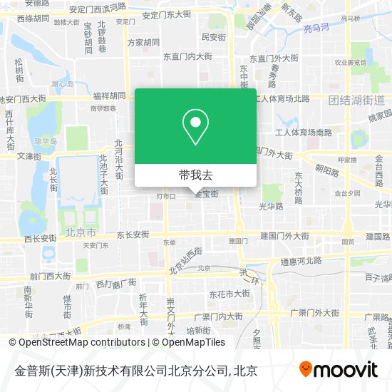 金普斯(天津)新技术有限公司北京分公司地图