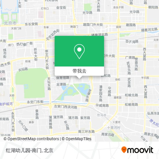 红湖幼儿园-南门地图