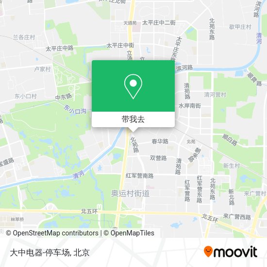 大中电器-停车场地图