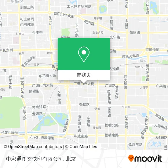中彩通图文快印有限公司地图