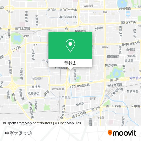 中彩大厦地图