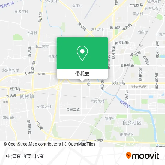 中海京西荟地图
