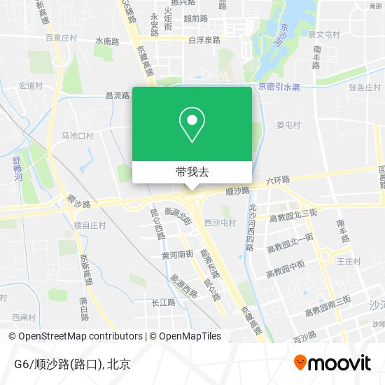 G6/顺沙路(路口)地图