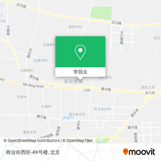 商业街西区-49号楼地图
